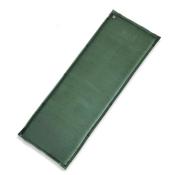 Dual Valve Self-Inflating High Density Foam Sleeping Pad Compact Waterproof Mattress for Camping Hiking Beach Portable