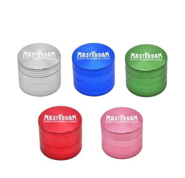 Aluminum alloy cigarette lighter creative four layer metal smoke cutter