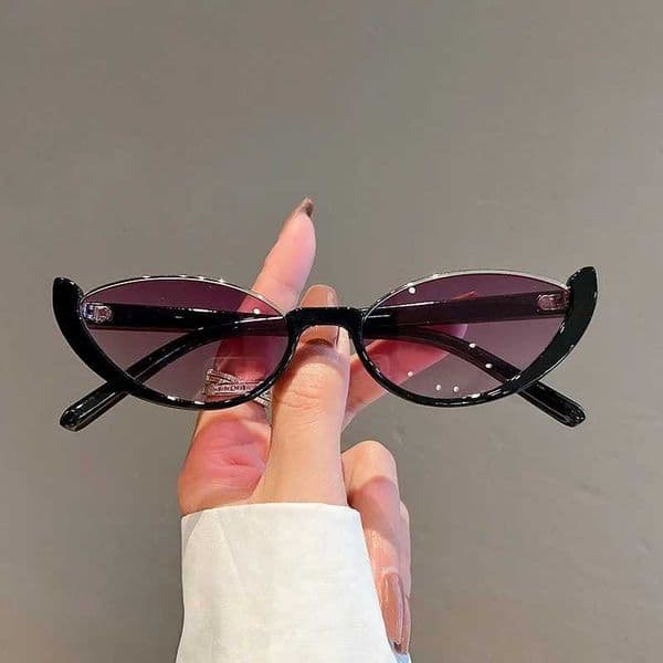 Chits Small Cat Eye Sunglasses Womens Trend Vintage Gradient Shades Fashion Luxury Brand Design Traveling Sun Glasses XJ250714