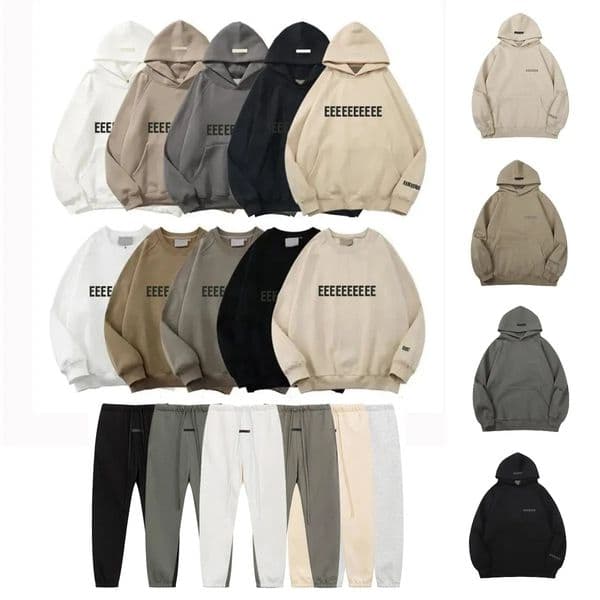 essentials Designer Hoodies Women Mens Fashion Loose Streetwear Sweatshirts Tops Hoodie Lovers Tracksuit