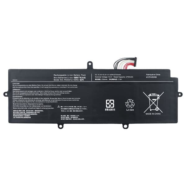 PA5331U-1BRS Laptop Battery Replacement For Toshiba Dynabook Portege A30-E A30-E-174 X30L-G X30L-G1331 A30-G A40-E A40-E-1D6