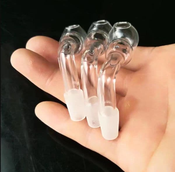 Hookahs Transparent double bubble pot Wholesale glass bongs, glass hookah, smoke pipe accessories