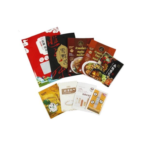 Customized printing composite snack, nut, and tea bags for plastic food packaging bags