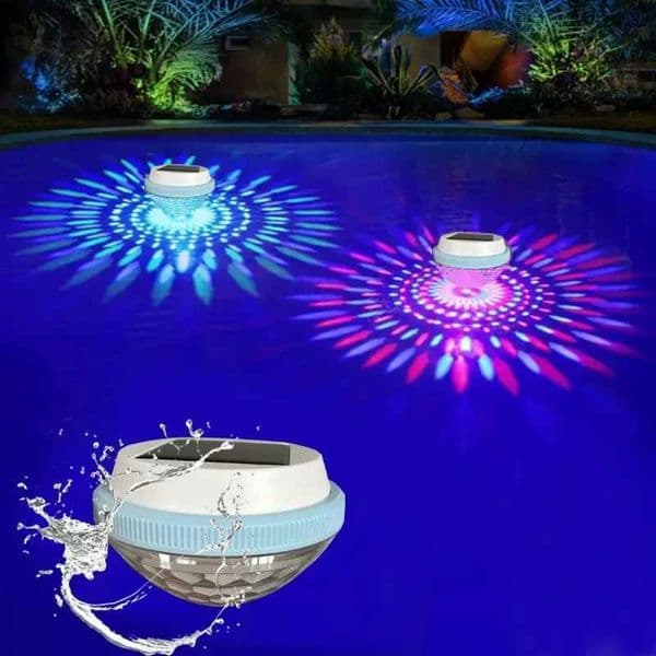Solar Floating Pool Light LED Automatic Lighting at Night Automatic Charging and Turning Off Lights During the Day Colorful X250715