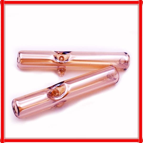 Wholesale cheap mini Brand labs colorful glass hand tobacco pipe thick heady glass One Hitter cigarette filters pipe for smoking dry herb