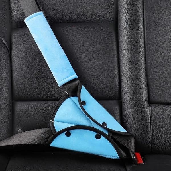 Child Seat Belt Adjustment Holder and Shoulder Protector Set Car Anti Neck Seat Belt Positioner Child Seatbelt for Kids Safety 250715
