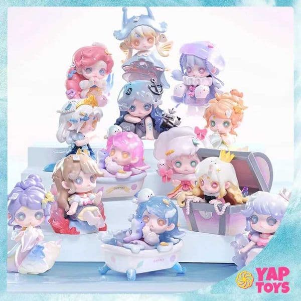 New Keeno Blind Box Three Generations Of es To The Sea Breeze Series Mystery Box Trendy Toys Desktop Ornaments Cute Gift X250715