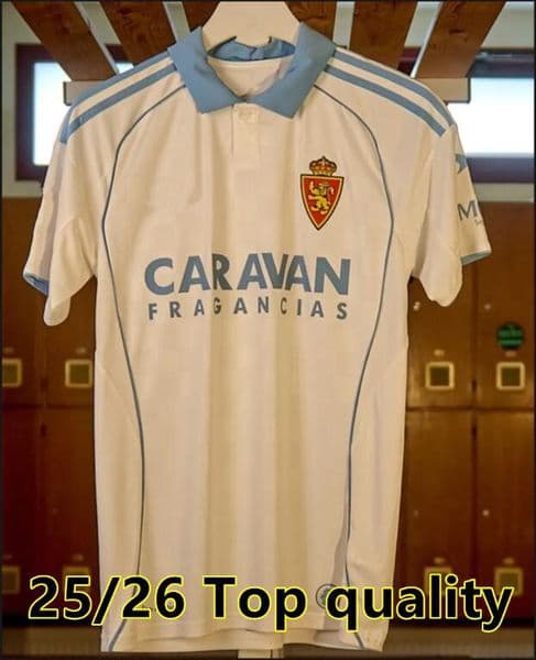 25 26 Real Zaragoza FRAN GAMEZ Soccer jerseys ZAPATER 2023 2024 home away JERSEY POMBO KAGAWA Football shirts GUTI JAVI ROS MEN KIDS L. SUAREZ camiseta de futbol home 666