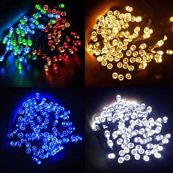 Solar String Light Fairy Outdoor Garden Waterproof Lamp Christmas Garland Xmas Holiday Party Home Halloween Decoration X2507151