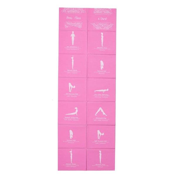 Yoga Mat TPE Non Slip Foldable Fitness Cushion for Home Studio Adult Woman Man Practice Mat Sports Exercise Equipment XJ250714