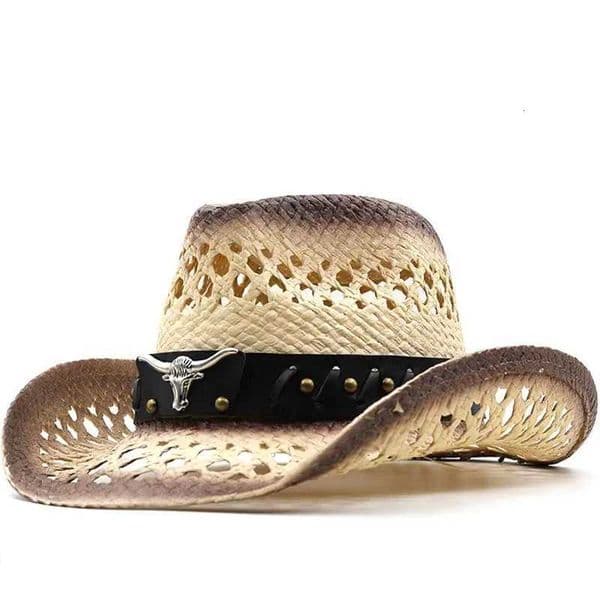 3 Colors Summer Jazz Hat Hollow Cowboy Hat Western Beach Felt Sun Hat Party C for Men Women W250715