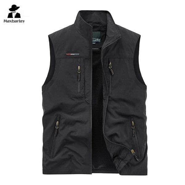 Sleeveless Jacket Vest Mens 2024 Summer Cargo Climbing Hunting Outdoor Pographer Fishing Vests Camping Working Clothes 250707