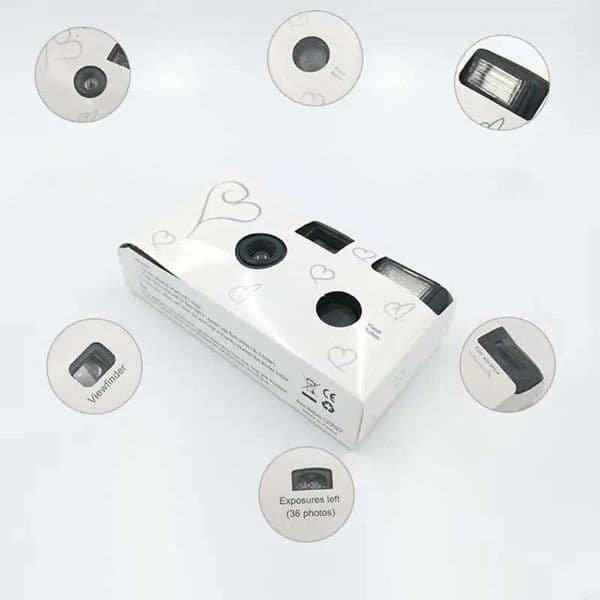 Disposable Film Camera Single Use Travel Camp Party ply Disposable Camera Wedding Bulk Anniversary Souvenirs Gifts XJ250715