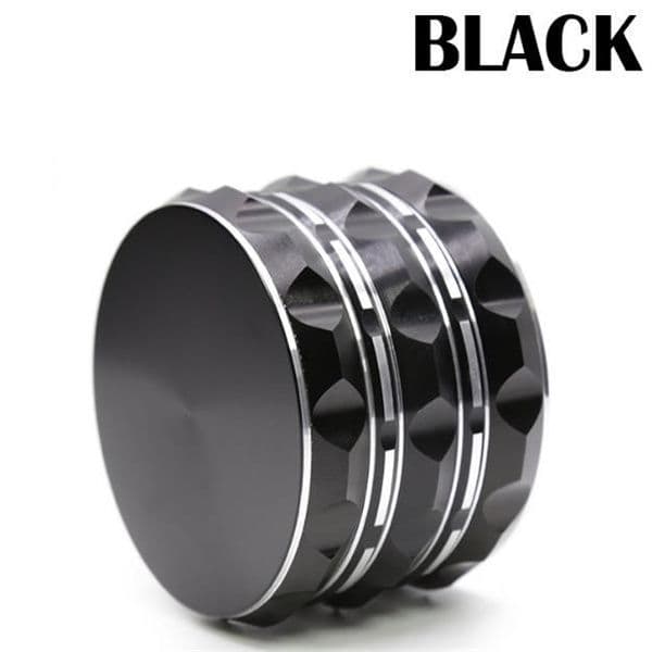 Diameter 63MM height 45MM aluminum alloy four taper pattern polygonal smoke device