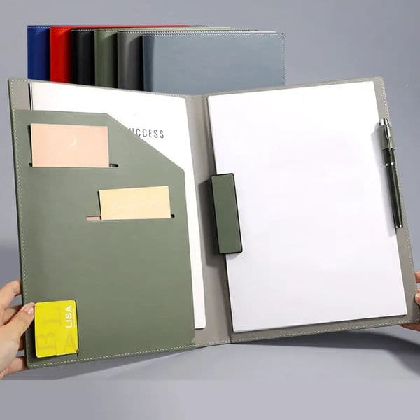 A4 Business Folder PU Data Book el Service Guide Book Sales Manager Clip Car Sales Folder Contract Clip Menu 250715