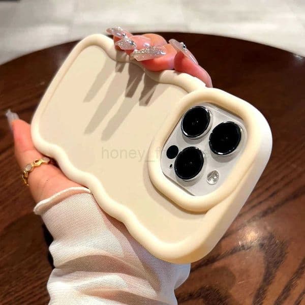 Luxury Wavy Pattern Candy Color Phone Case For iPhone 11 12 13 14 15 16 Pro Max X Xs XR Max 7 8 Soft Silicone Shockproof Cover T250716