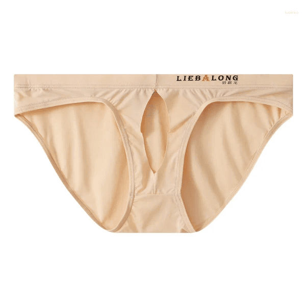 Underpants Men's Underwear Ice Silk Low Rise Triangle Pants Briefs