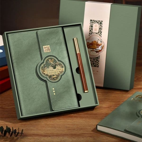 Innovative National Trend Set High-End Business Office Notebook Chinese Style Souvenir Gift