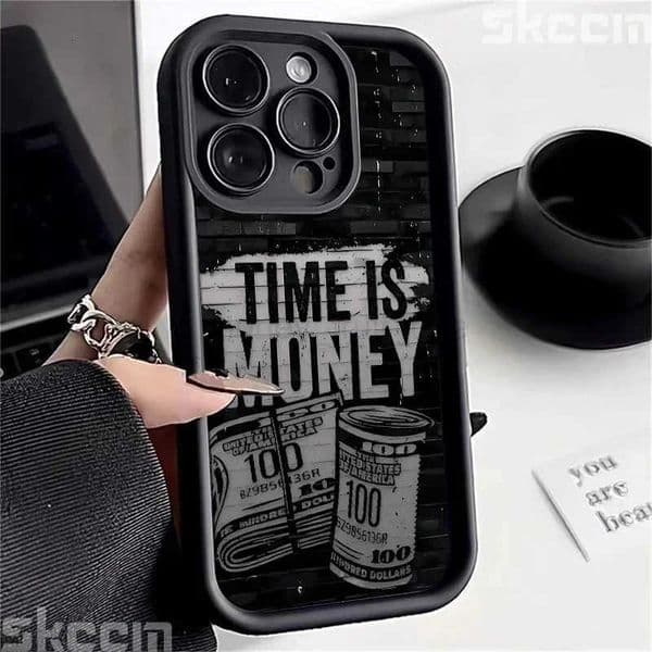 Graffiti Money Pattern Phone Case for iPhone 16 Cases iPhone 15 14 13 12 11 Pro Max XS X XR 7 8 Plus Soft Silicone Cover T250716