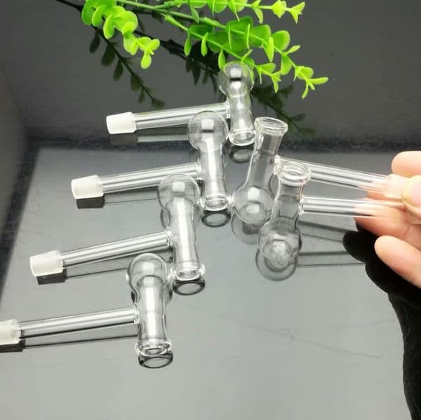 New T-shaped right angle glass cooker Wholesale Glass Water Pipes Tobacco Accessories Glass