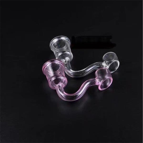 S shaped small cup nail glassware , Wholesale Glass bongs Oil Burner Glass Pipes Water Pipe Oil Rigs Smoking Free Shipping