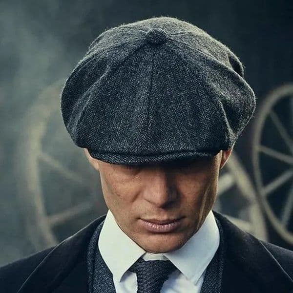British retro octagonal hat big head circumference casual mens and womens four season retro beret 250716