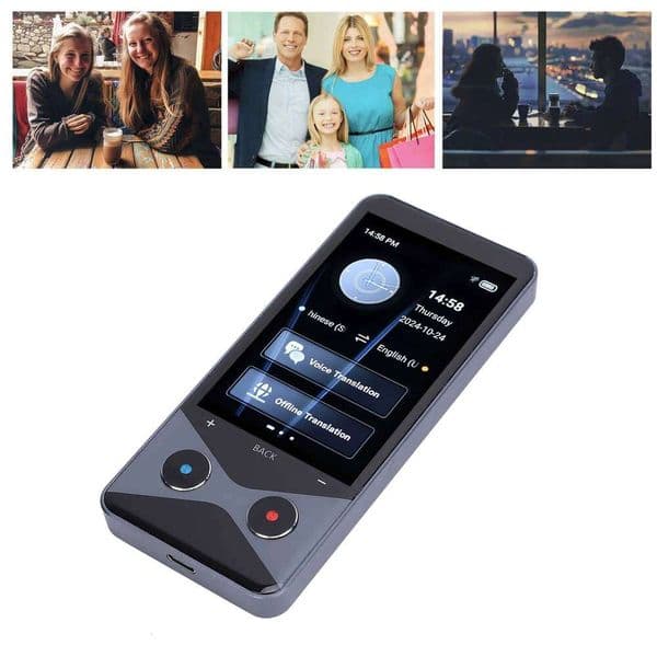 New Voice Device 4G 5Mp Photo Translation 1750Mah Battery 1Gb 16Gb ROM AI Language Translator For Business