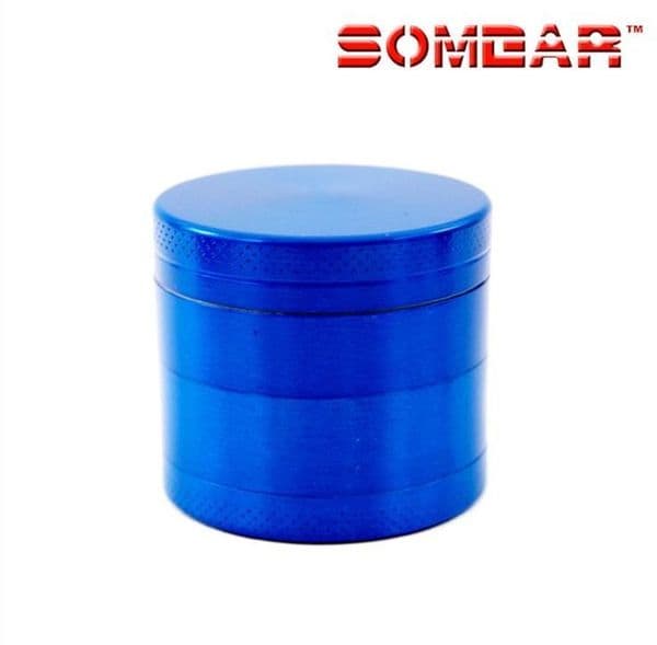 Smoke Tool for 4-Layer 40mm Smoke Grinder with Metal Coloured Zinc Alloy Plate