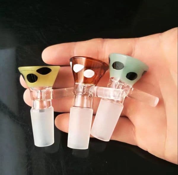 Color point funnel adapter , Wholesale Glass bongs Oil Burner Glass Pipes Water Pipes Glass Pipe Oil Rigs Smoking Free Shoping