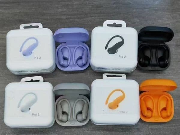 Pro2 Earhook Wireless Bluetooth5.3 Earbuds Light Sensor Power Sports Earphone Noise Cancelling Headphones ANC with Charger Box