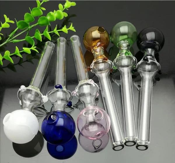 Smoking Pipes Large color glass pot Glass bongs Oil Burner Glass Water Pipe Oil Rigs Smoking
