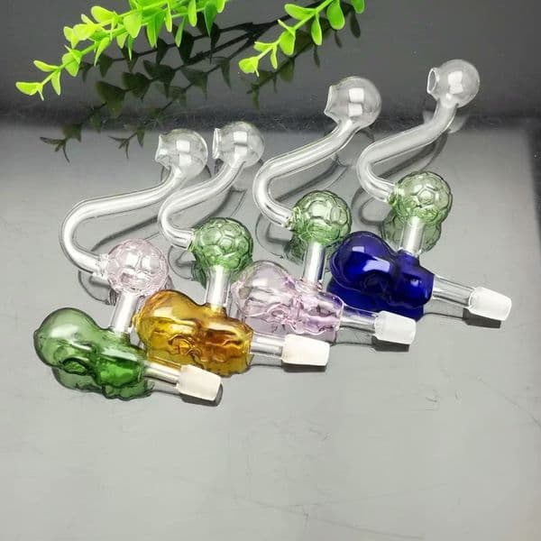 Hookahs The large pastern bone pot Wholesale Glass bongs Oil Burner Glass Water Pipes Oil Rigs