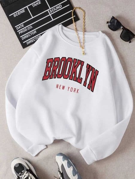 Brooklyn New Work Printed Hoodies Women Cotton Colorful Clothes Basic Trend Hooded Tops Be Durable Harajuku Hoodie Womens Z250719