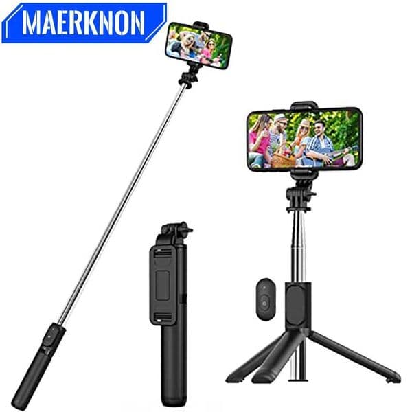 Selfie Stick Tripod for Phone Wireless Bluetooth Cell Phone Gimbal Extendable for iPhone for X250719