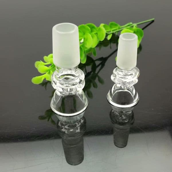 Smoke Pipes Hookah Bong Glass Rig Oil Water Bongs Transparent 2-wheel funnel glass bubble head