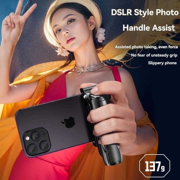 Mini Selfie Stick Handheld Gimbal Mobile Phones Grip 3 in 1 Phone Stand Tripod for Vlog Live Broadcast Self-timer Stick X2507191