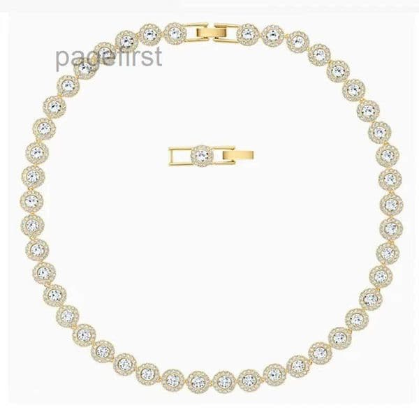 Necklaces Designer Designer jewelry designer necklace women tennis bracelet diamond angelic brilliant formal classical fashion plated gold bracelet women penda