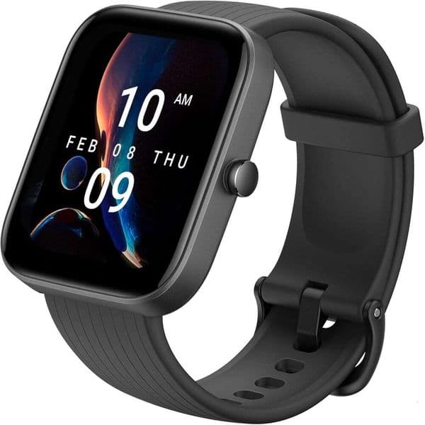 Amazfit Bip 3 Pro Smart Watch Men, GPS, 14-Day Battery Life, Activity Fiess Tracker with 60+ Sports Modes, Water Resistant, Sleep Heart Rate Monitor, for