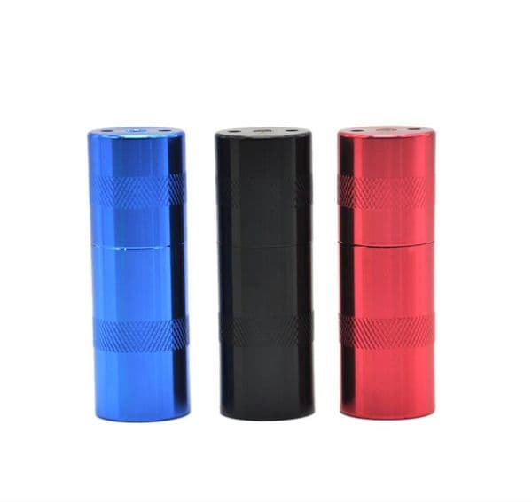 Smoking Pipes Cylindrical cigarette press, cylindrical metal zinc alloy cigarette press