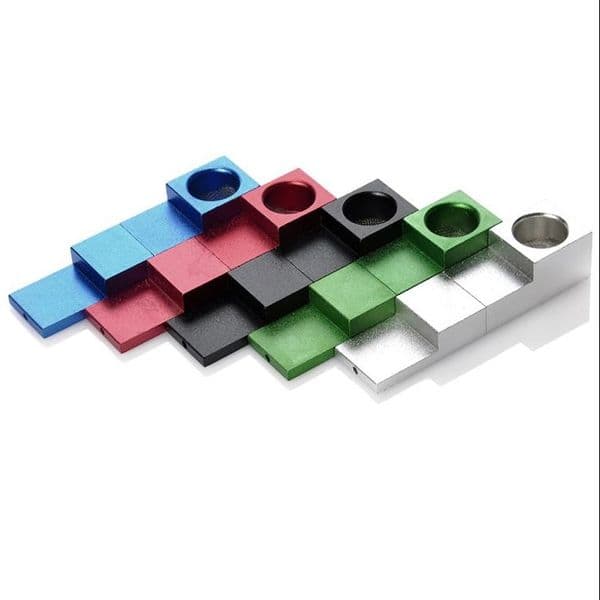 Smoke Pipes Mini metal portable detachable creative pipe with magnetic suction