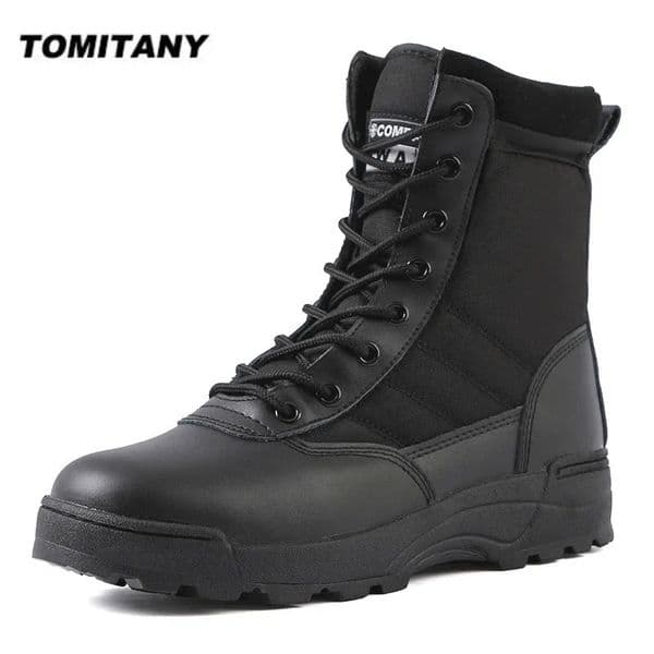 Tactical Boots Men Boots Special Force Desert Combat Boots Outdoor Hiking Boots Ankle Shoes Men Work Safty Shoes 250717