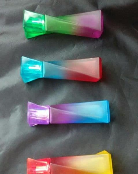 Colorful alcohol lamp Bongs Oil Burner Pipes Water Pipes Glass Pipe Oil Rigs Smoking Free Shippin