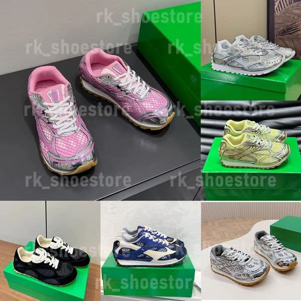 Designer Sneakers Women Men Casual Shoes Women Shoe Stylish Unique Fishnet Upper Men Vintage Versatile Lightweight Technical Mesh Runner Sneaker size 35-45