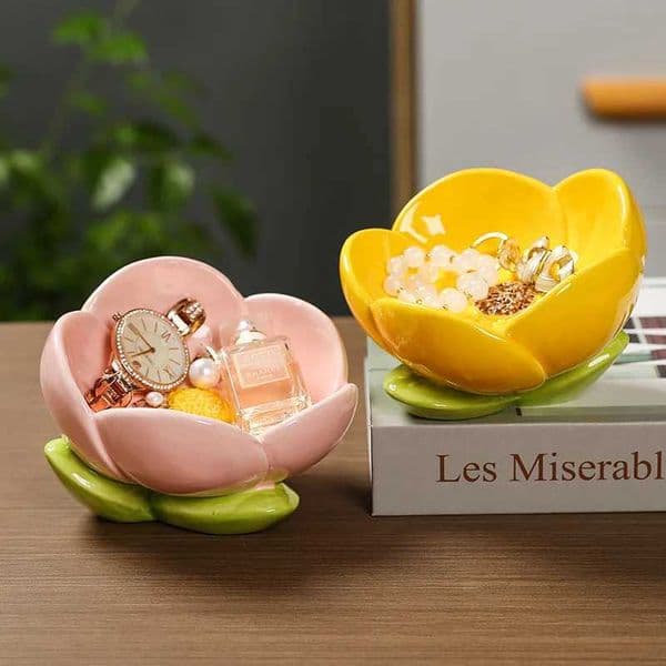Tulip ornament key storage ceramic ornament X250721