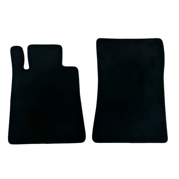 Car Floor Mats For SLK R172 Velour Waterproof Black Carpet Rugs Liners