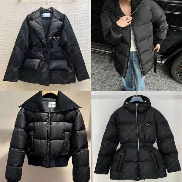 Women Winter Jackets Puffer Coat Long and Short Designer Fluffy Outerwear Hooded Down Parkas