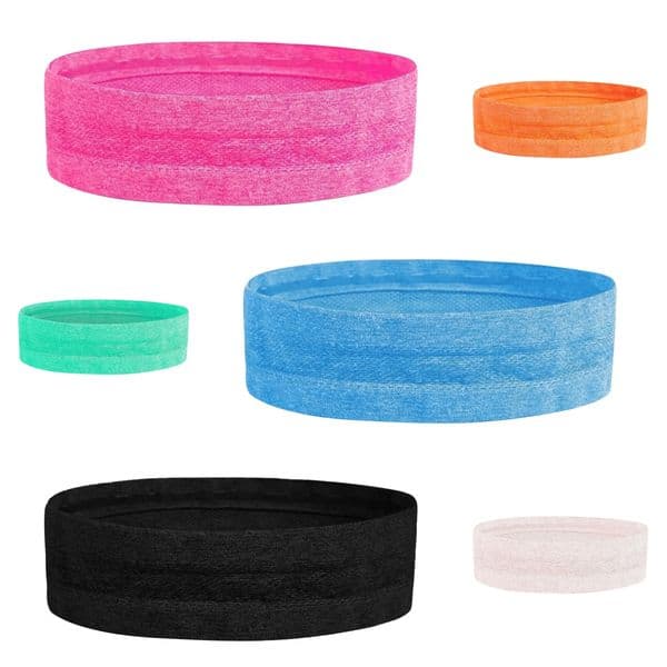 O206 Hair Band High Elasticity Sweat Absorbing Yoga Exercise Running Headband for Woman Band Headband Running Fitness Anti Sweat Sports Accessories