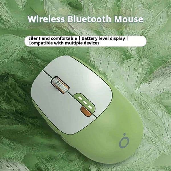 Gaming Keyboards EWEADN Q5 Wireless Bluetooth Mouse Silent Female Office Ergonomic Dual-Mode Gaming Charging Model High Value