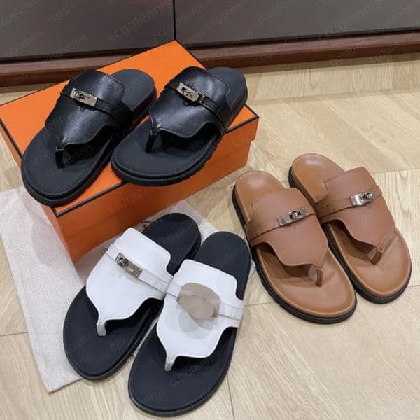 Designer Sandals Cyprus Handsome Sandals Fashion Luxury Leather High Quality Trendy Luxury Designer New unisex