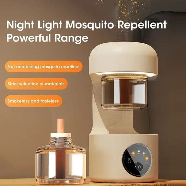 Portable Electronic Mosquito Repellent with LED USB Electric Mosquito Repellent Incense Indoor With Mosquitoes Coils Liquid 250721